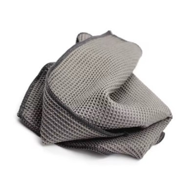 Вафельна серветка Waffle Glass 400 GSM — Сіра